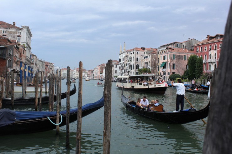 Boot Gondel Venedig Canal Grande